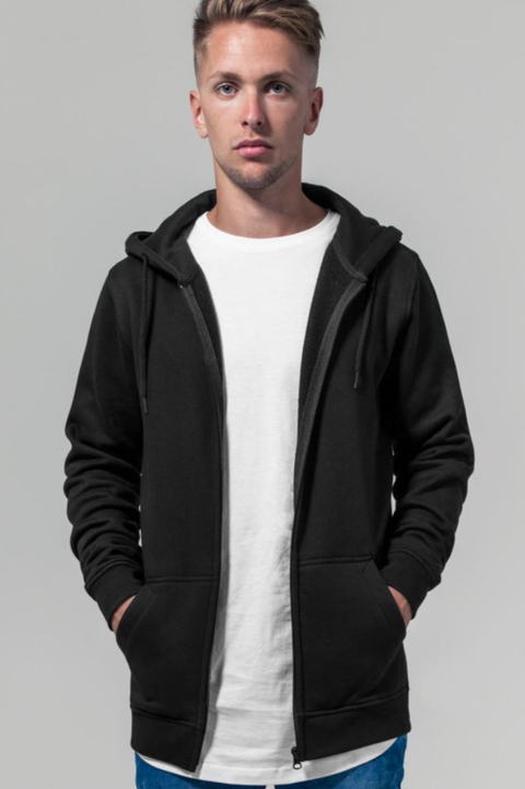 Schwere Kapuzen Sweatjacke