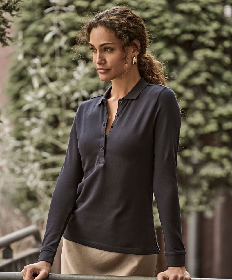 Damen Langarm-Polo