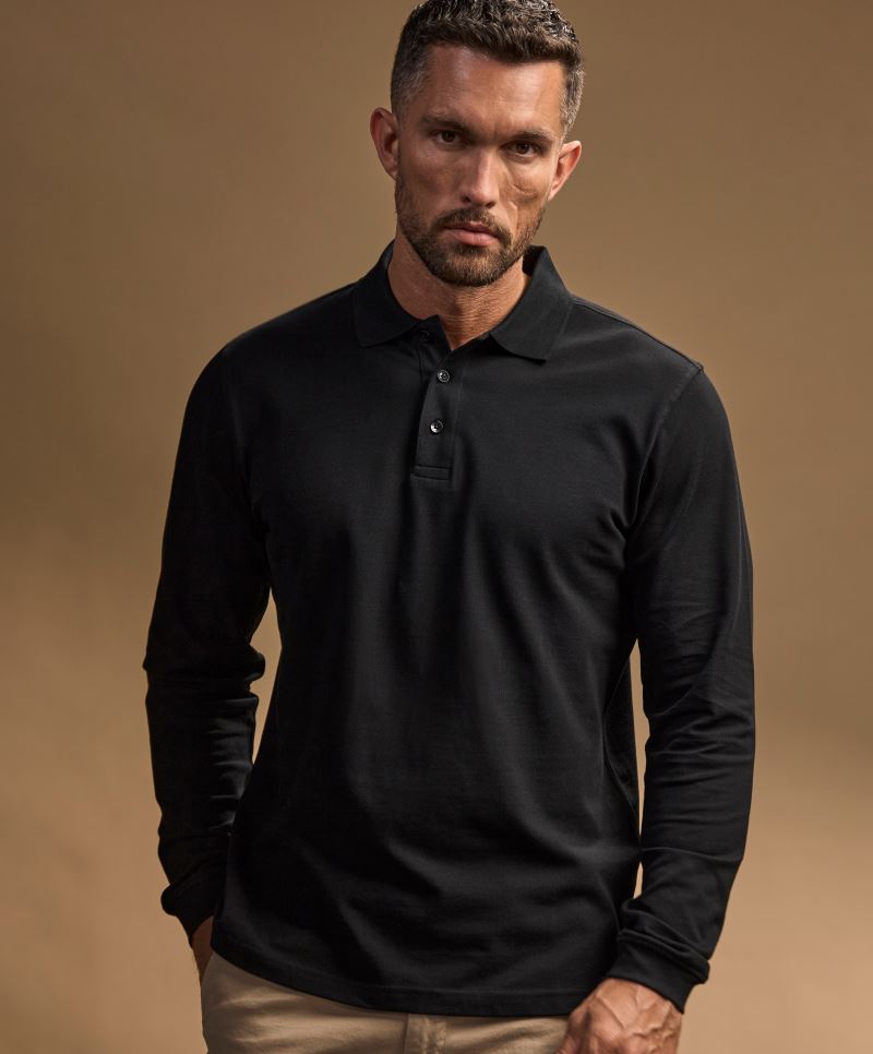 Herren Langarm-Polo