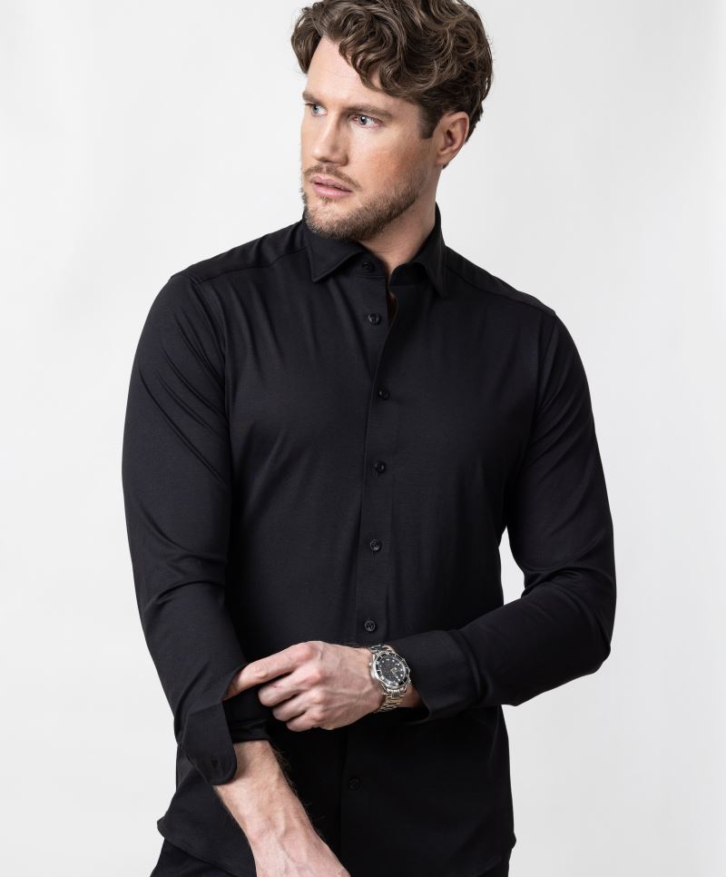 Interlock Hemd langarm Regular/ Slim