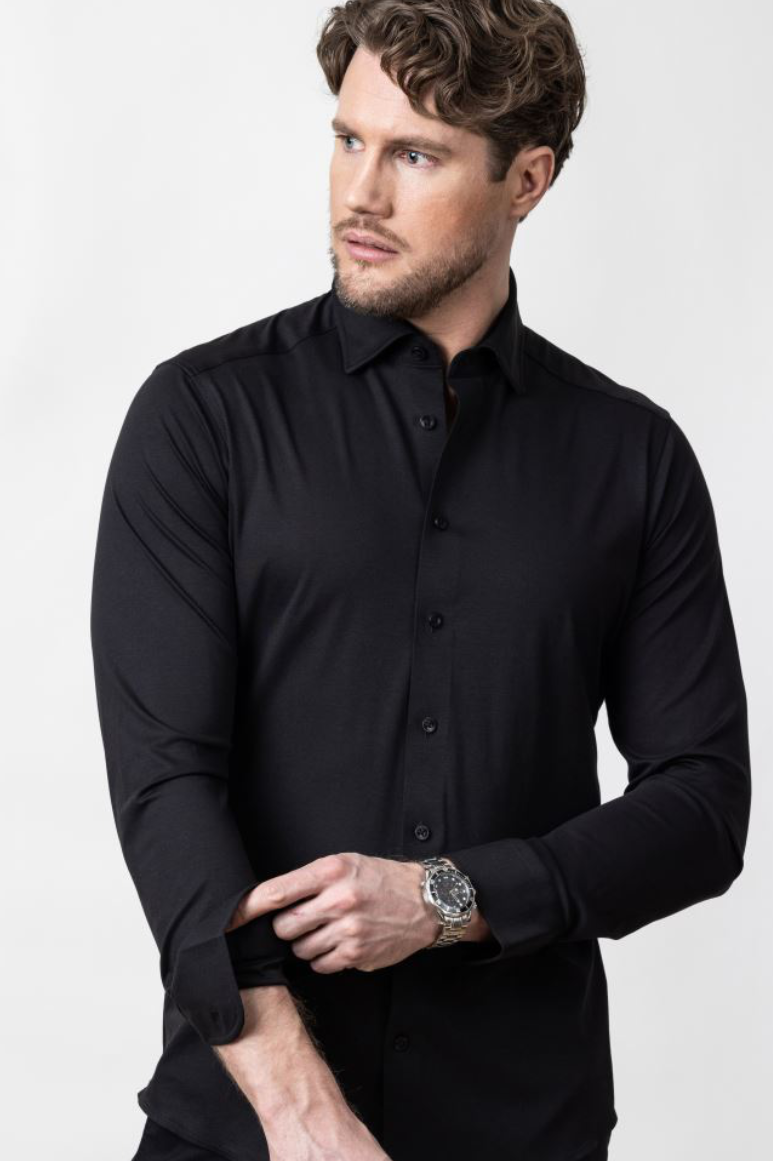 Interlock Hemd langarm Regular/ Slim