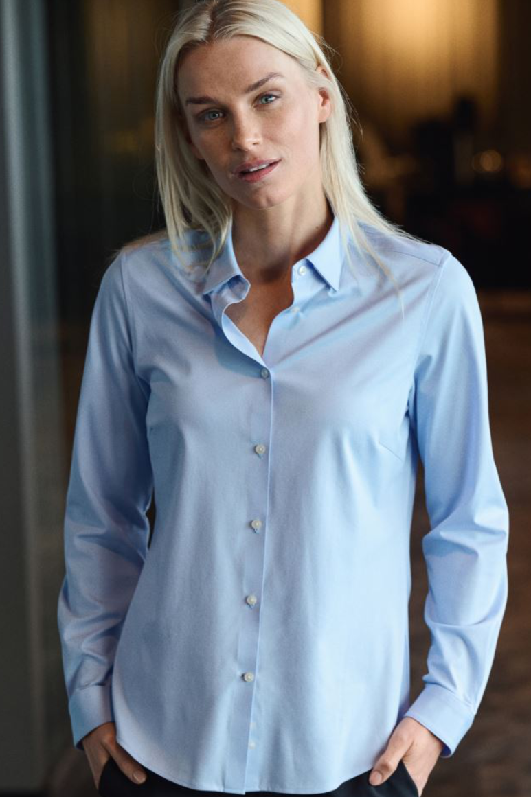 Interlock Bluse Langarm