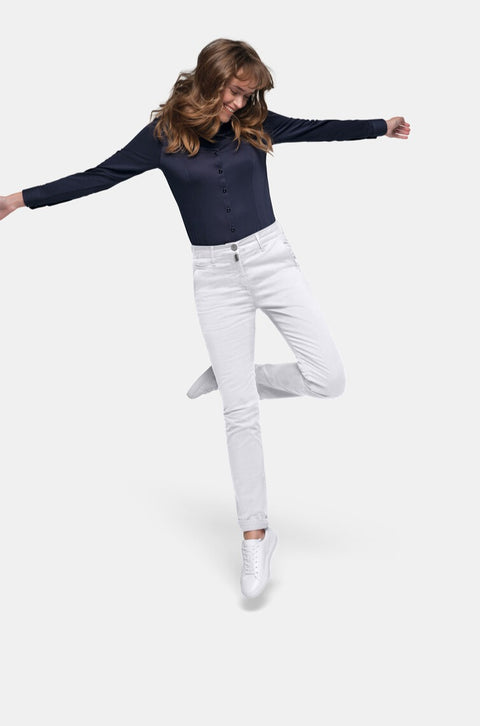 HAKRO Damen Chinohose X-Stretch