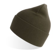 Strickmütze mit breitem Umschlag