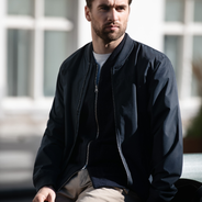 Bomberjacke Business-Style Herren