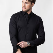 Interlock Hemd langarm Regular/ Slim