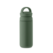 Recycelte Isolierflasche mit doppelter Deckelöffnung, 320ml