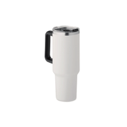 XXL Trinkbecher mit PE-Trinkhalm, 1200ml