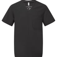 Stretch Kasack V-Ausschnitt Herren