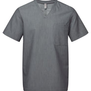 Stretch Kasack V-Ausschnitt Herren