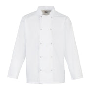 Kochjacke mit Druckknöpfen