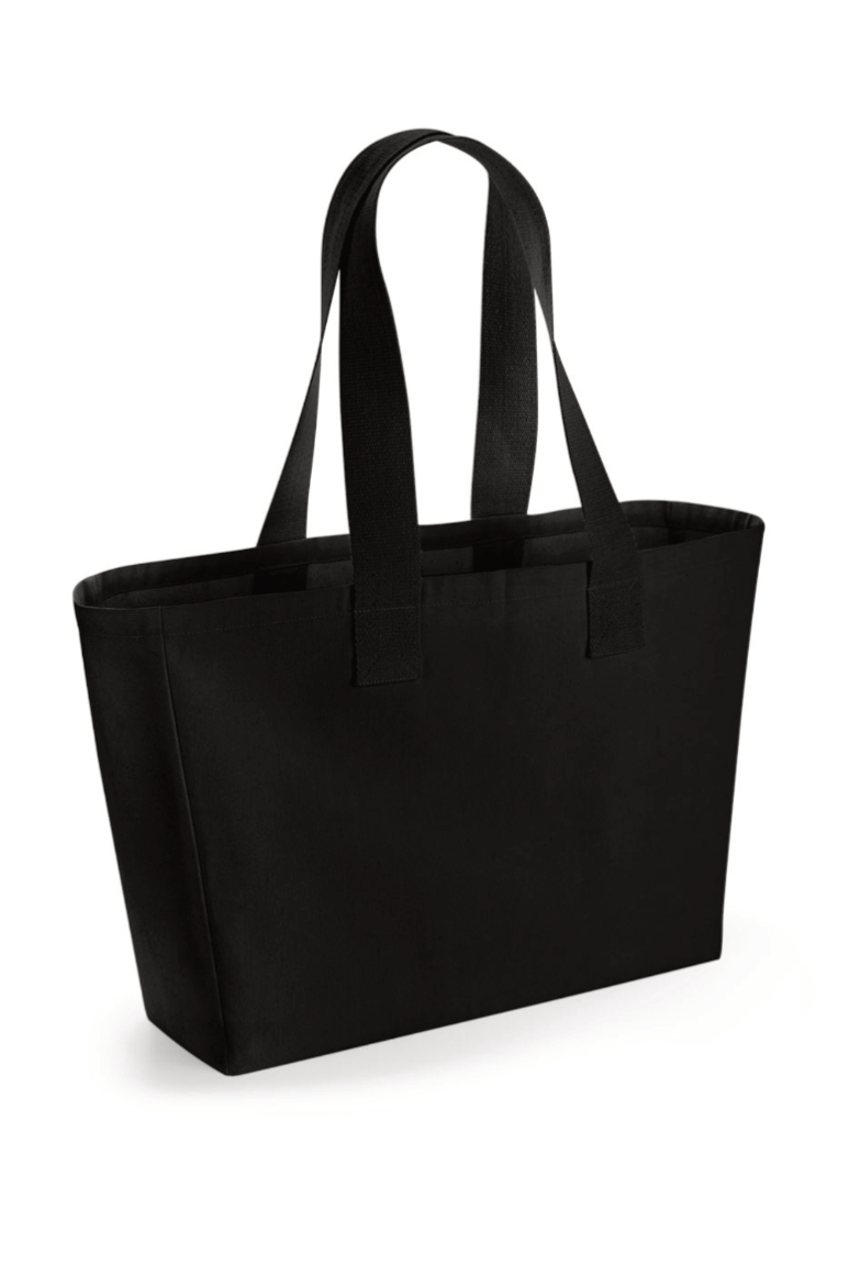 Canvas Shopper mit Boden