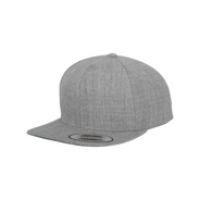 Snapback Cap mit flachem Schirm