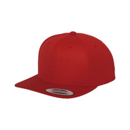 Snapback Cap mit flachem Schirm