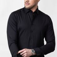 Interlock Hemd langarm Regular/ Slim