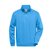 Workwear-Sweater mit 1/4 Zip