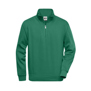 Workwear-Sweater mit 1/4 Zip