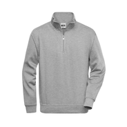 Workwear-Sweater mit 1/4 Zip