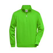 Workwear-Sweater mit 1/4 Zip