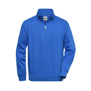 Workwear-Sweater mit 1/4 Zip