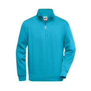 Workwear-Sweater mit 1/4 Zip