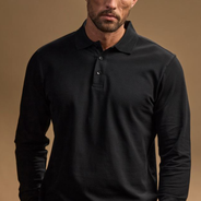 Langarm-Poloshirt Herren