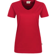 HAKRO Damen T-Shirt mit V-Ausschnitt Mikralinar