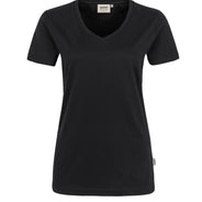 HAKRO Damen T-Shirt mit V-Ausschnitt Mikralinar