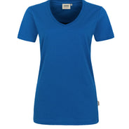 HAKRO Damen T-Shirt mit V-Ausschnitt Mikralinar