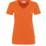 HAKRO Damen T-Shirt mit V-Ausschnitt Mikralinar