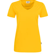 HAKRO Damen T-Shirt mit V-Ausschnitt Mikralinar