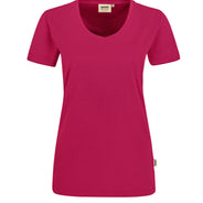 HAKRO Damen T-Shirt mit V-Ausschnitt Mikralinar