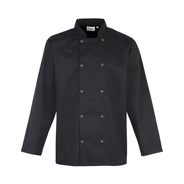 Kochjacke mit Druckknöpfen