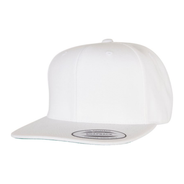 6 Panel Classic Snapback mit gebogenem Schirm